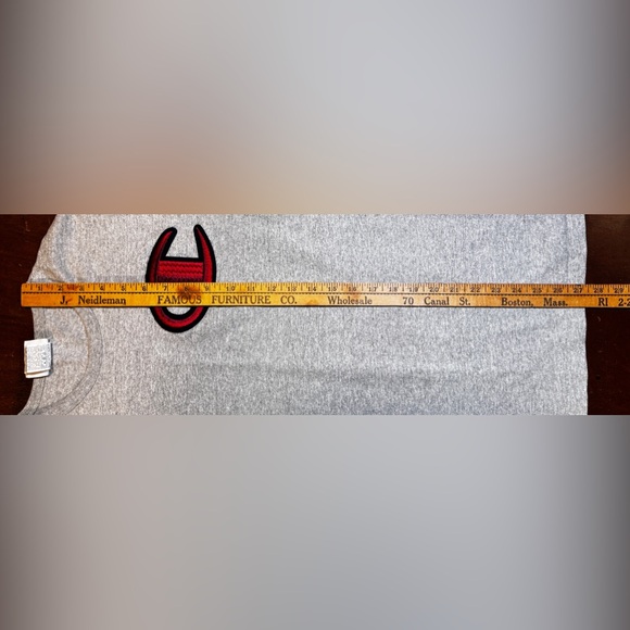 Vintage Champion Embroidered Big C Logo Men's T Shirt Size Small Single Stitch - Picture 10 of 16